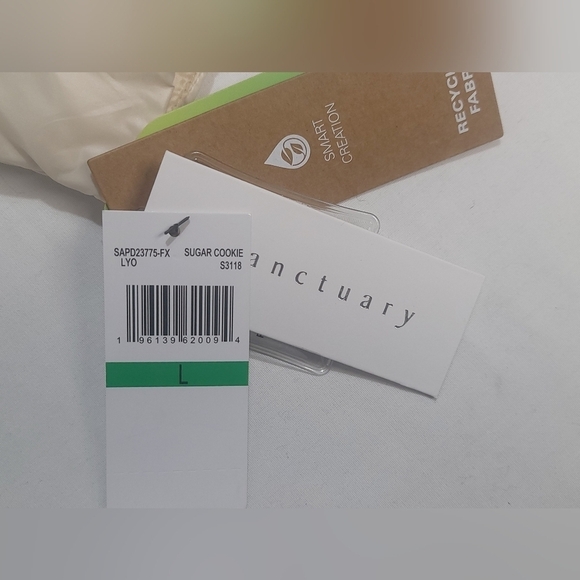 Sanctuary Puffer-Up Premium Down Filled Recycled Fabric Jacket Women's Size Lg - Picture 14 of 16